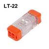 LT-22 LT-33 Быстрый соединитель проводов Быстрая проводка Электрический соединитель проводов Мини быстрый соединитель проводов 2-контактный / 3-контактный Клеммная колодка