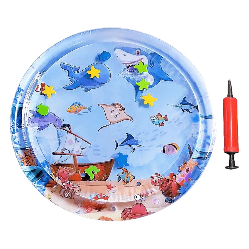 Сенсорный водный игровой коврик, надувной коврик для игр с водой на животе, летняя охлаждающая подушка для домашних кошек, сенсорная игрушка для воды