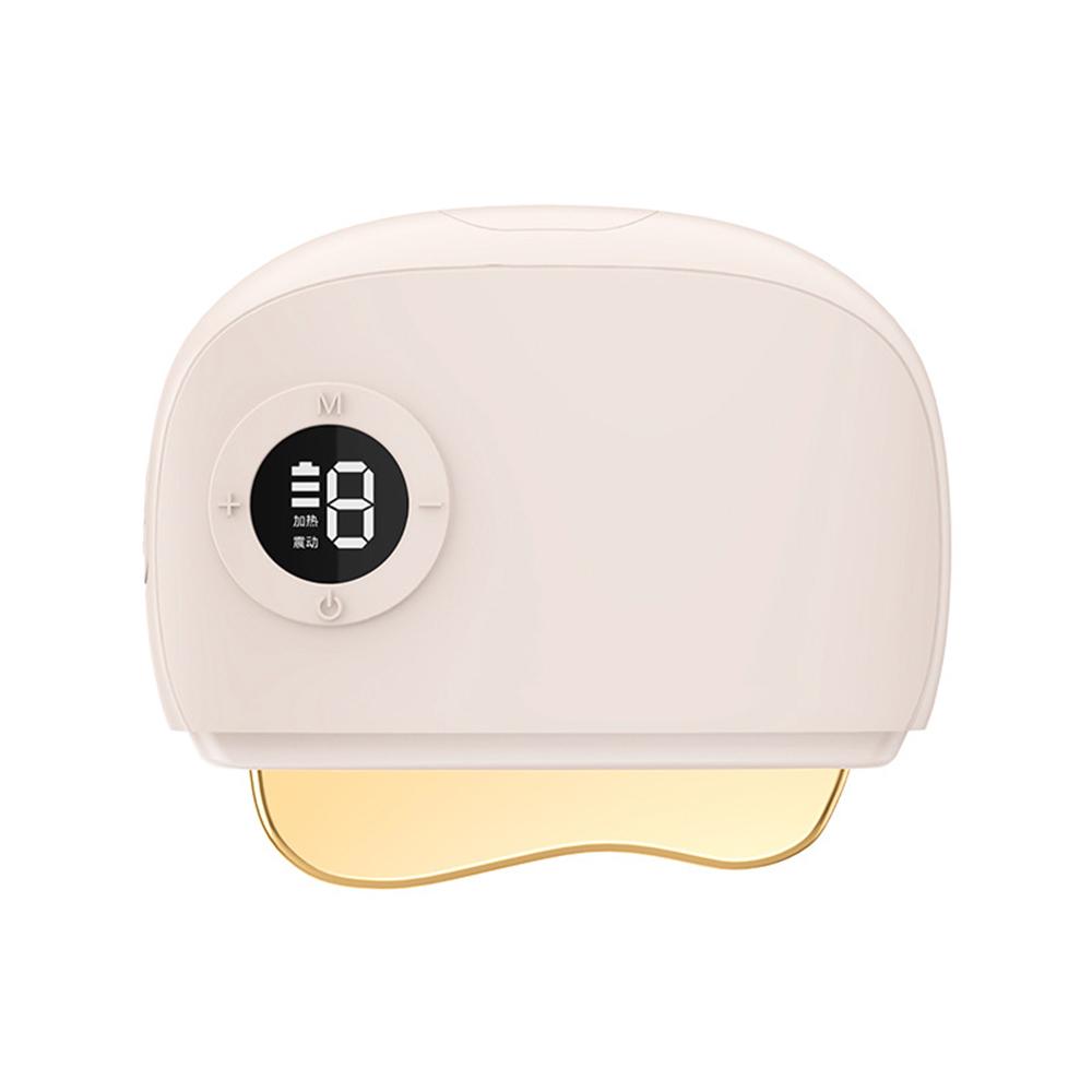 Heated Electric Massager with Microcurrent for Neck & Body,Gua Sha Tool and Aromatherapy Massager - Professional Portable Device