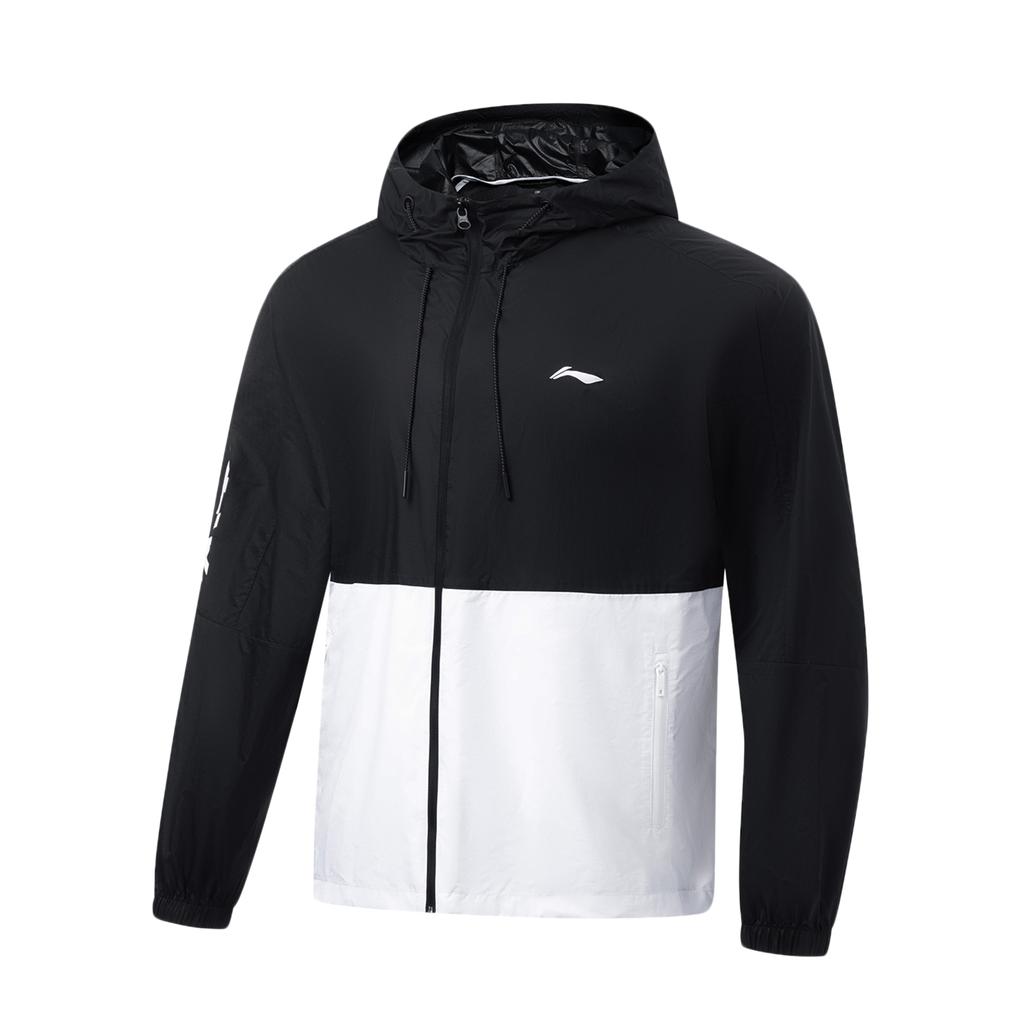 Li-Ning Ice Silk Защита от ультрафиолета Cool Technology Легкая быстросохнущая дышащая одежда с капюшоном для защиты от солнца Верхняя одежда унисекс AFDU831-4