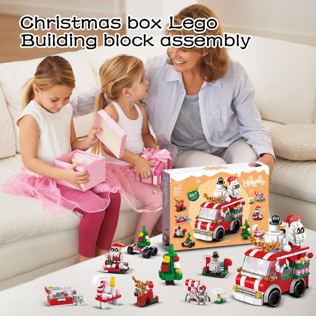 Рождественский торговый автомат для сборки Рождественская коробка Рождественская сборка