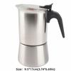 Double Valve Stovetop Coffee Maker 200 Ml Capacity Hand Brewed Coffee Pot Moka Pot  Coffee Brewing