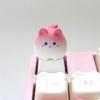 Милый мультяшный 3D колпачок для клавиши с животным Механические колпачки для клавиатуры Профиль OEM Колпачок для клавиши Кавайные DIY аксессуары для клавиатуры Подарки для девушек
