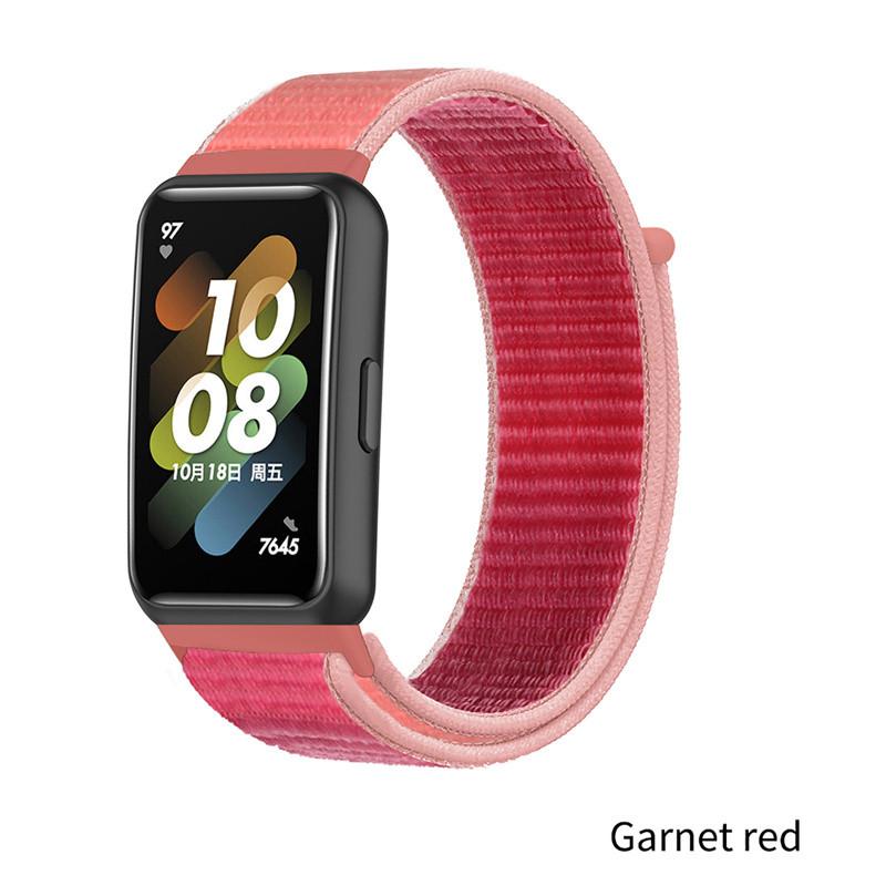 High-quality Nylon Strap for Huawei Band 7/ Band7 Sport Woven Band Bracelet Replacement Wristband Smart Watch Accessories