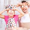 1 комплект детский костюм для готовки кухонный фартук перчатка шляпа ролевая игра фартук для готовки