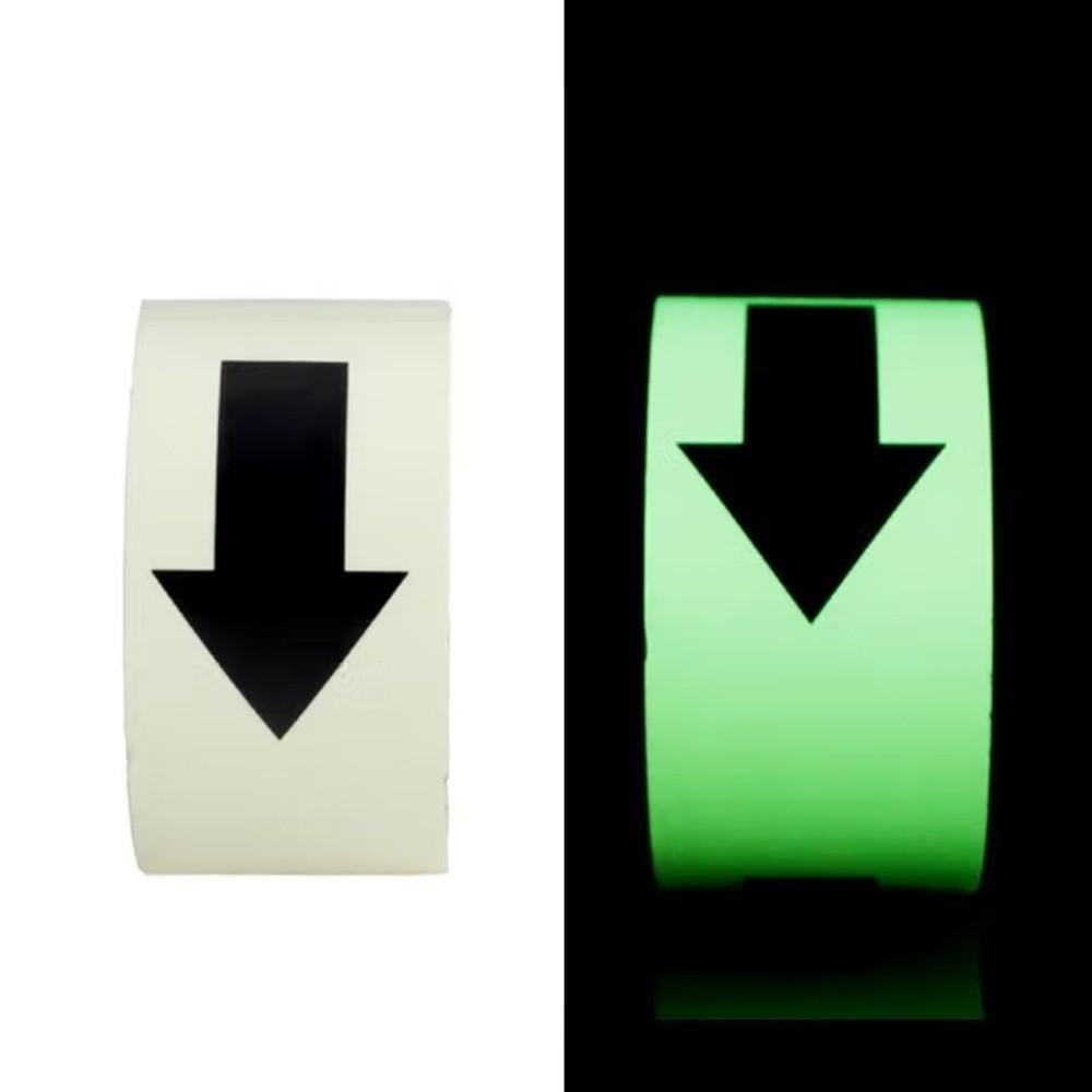 Waterproof Emergency Exit Luminous Tape Glow Ln The Dark Fluorescent Warning Tape Safety Pathways