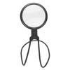 Reading Magnifying Glass 5X 15X with 3 Level 36 LED Light Adjustable Rechargeable Flexible Gooseneck Magnifier