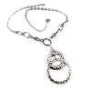 [D8882] - Silver 'Antik' Designer Necklace