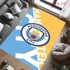 Ковер с логотипом MCFC для гостиной, спальни, дома, декора дивана, нескользящий коврик для игр детей