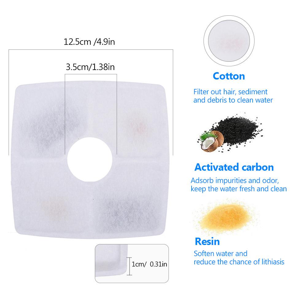 Фильтры для фонтана Cat Сменные фильтры для фонтана Cat 4 шт.