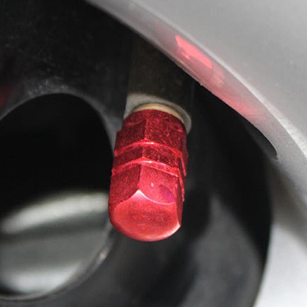 Car Accessories Truck Car Bike Aluminum Tire Wheel Rims Stem Air Valve Caps Tyre Cover