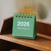 2 шт. Мини настольный календарь Окт. 2025-дек.. 2026 14-месячный планер Настольный Маленький Настольный Перекидной Календарь на двойной спирали для дома и офиса