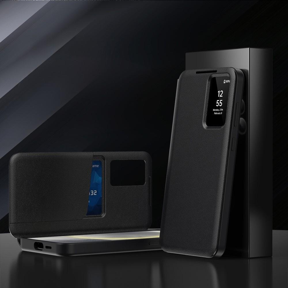 Samsung Galaxy S25 Smart View Wallet Flip Case, Black