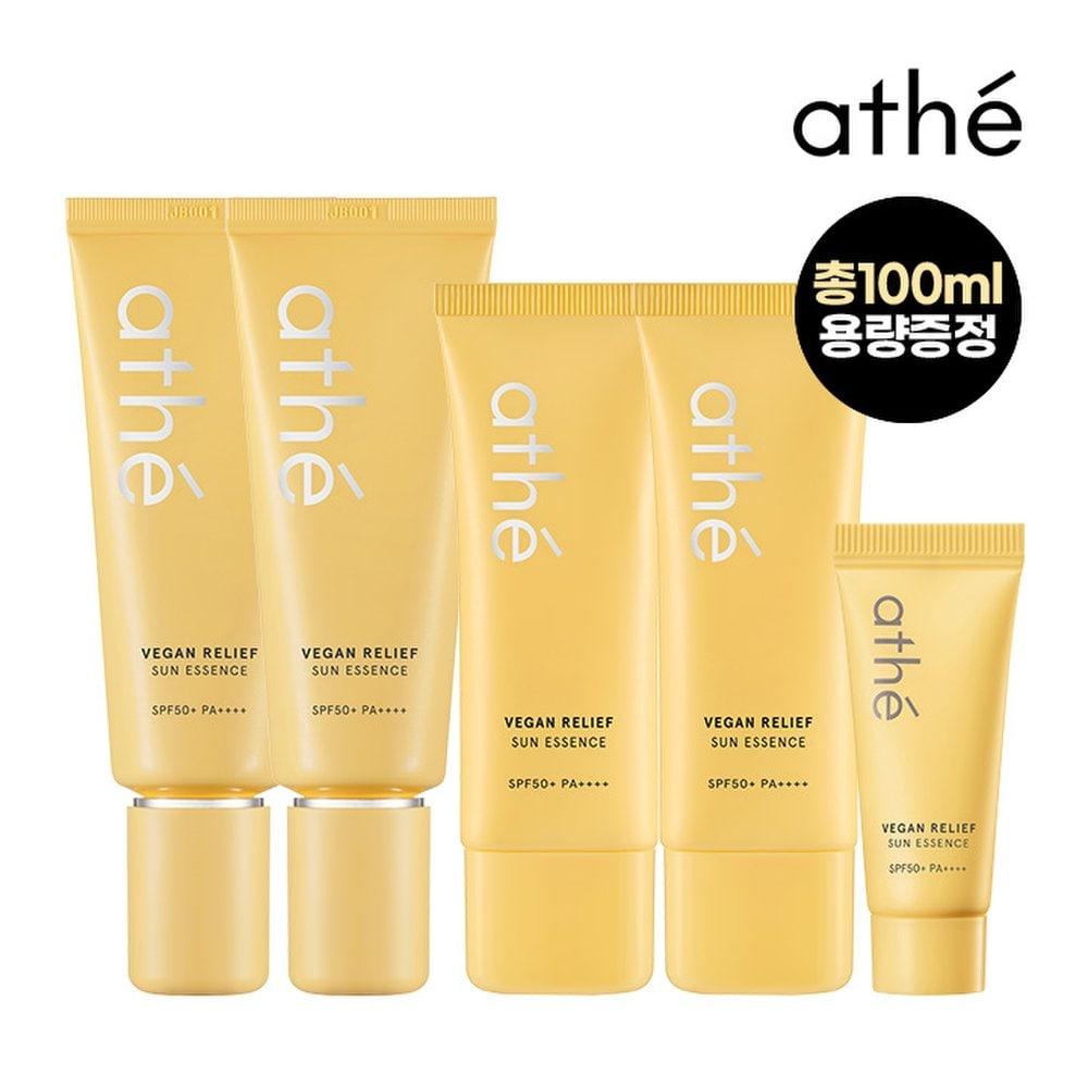 Athe Солнцезащитная эссенция Vegan Relief 70 мл+70 мл