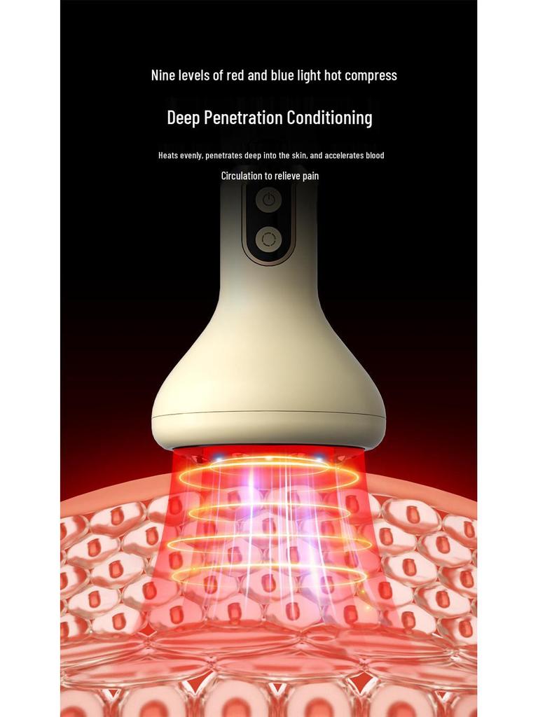 Умный электрический вакуумный массажер Xinbailu с тепловой и вакуумной терапией