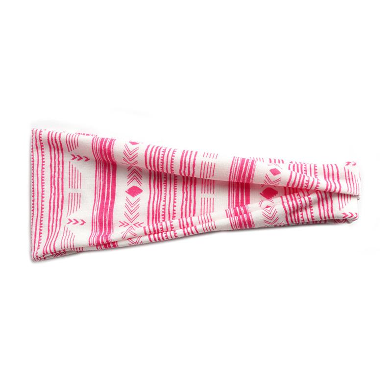 Boho Headbands for Women Fashion Headband Yoga Workout Head Bands Hair Accessories Non Slip Band Sport Headwrap Running Elastic Hairbands