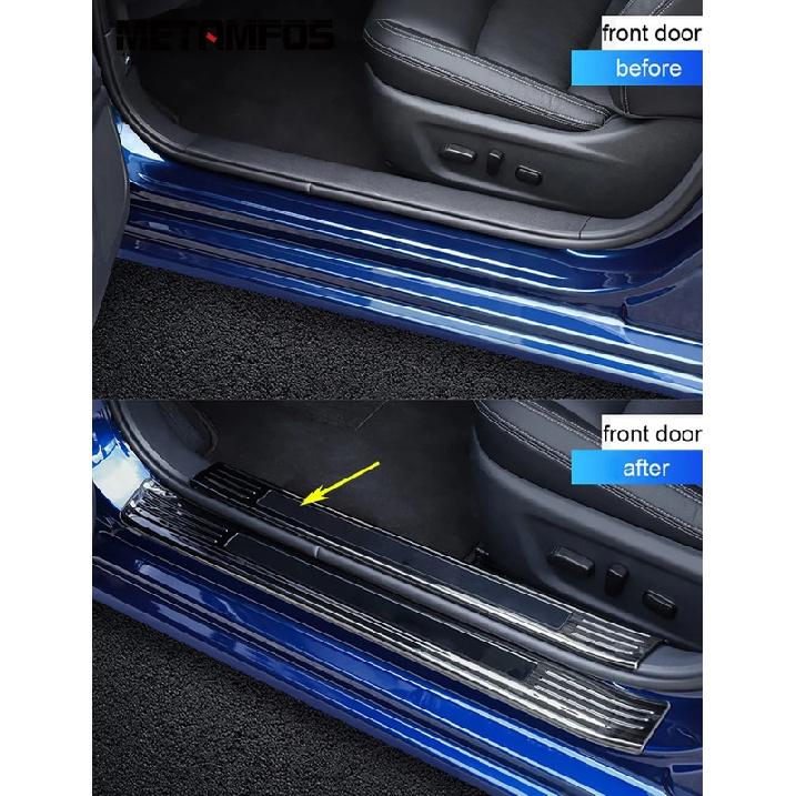 Accessories For Nissan Altima -  2024 2025 Stainless Steel Interior Door Sill Scuff Plate Welcome Pedal Entry Guard