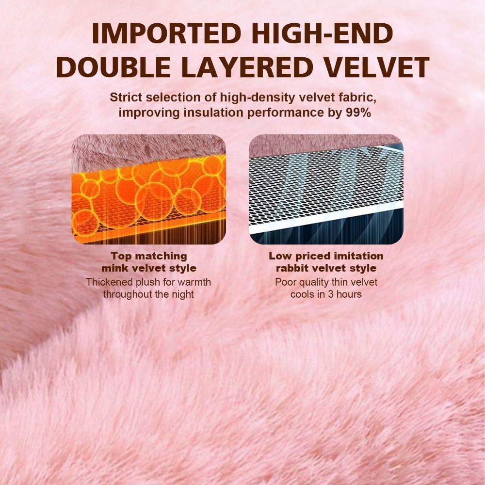 Soothing Aching Hot Water Bag Soft Hand Warmer Thick Hot Water Bottle Neck Shoulder