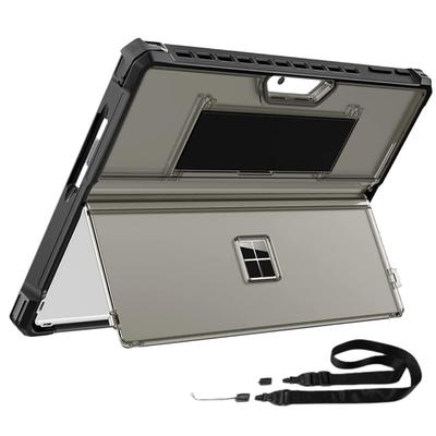 Чехол-подставка на плечо и руку для Surface Pro 9, Surface Pro 9, тонкий, непросвечивающий, черный, для 11/Pro 10/Pro, 11/Pro 10/Pro (13-дюймовый) Чехол, Ударопрочный, Ремешок,