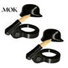 Picnic Drink Accessories 2Pcs Funny Soldier Helmet Bottle Caps, Plastic Beer Toppers for Standard Collectible Caps Bottles, Reusable Salute Cap Party