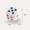 6-Sided Dice Stress Relief Toy PU Mahjong Shape Toy Soft Slow Rising Squeeze Toy  for Decoration