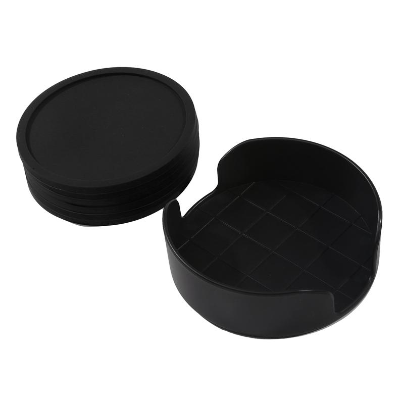 Подставка под кофейную чашку Силиконовая подставка под чашку Противоскользящая изоляционная круглая подставка Подставка под чашку Подставка под кружку