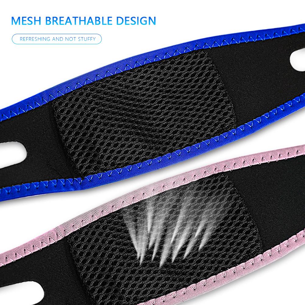 Пояс против храпа, регулируемый мягкий ремешок для подбородка, капа для женщин и мужчин, лучшее дыхание, средство от храпа, бандаж, помогающий спать