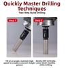 4pcs Hexagonal Shank Ceramic Tile Drilling Bit Dry-drilling M10 Thread Tile Hole Opener 6/8/10/12mm Brazing Tile Drill Bit