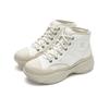 Fila Bread Fashion Durable Mid-Top Dad Shoes Women Sneaker Foam-White F12W441114FSA