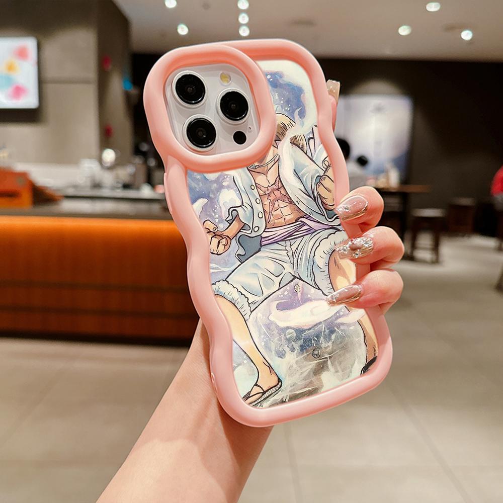 Ae92 One Piece Luffy Gear 5 Защитные чехлы для телефонов для iPhone 14 13 Pro Max 11 12 15 Plus XR Infinix Hot 40i Smart8 Tecno Big Wave Задняя крышка из ТПУ