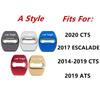 Наклейки для защиты замка двери автомобиля, эмблема для логотипа Cad/illac CTS Escalade ATS, сменные аксессуары для салона автомобиля
