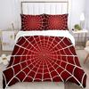 Spider Web Print 3Pcs Bedding Setduvet Cover With 2 Bedropillowcase Home Birthday Gift