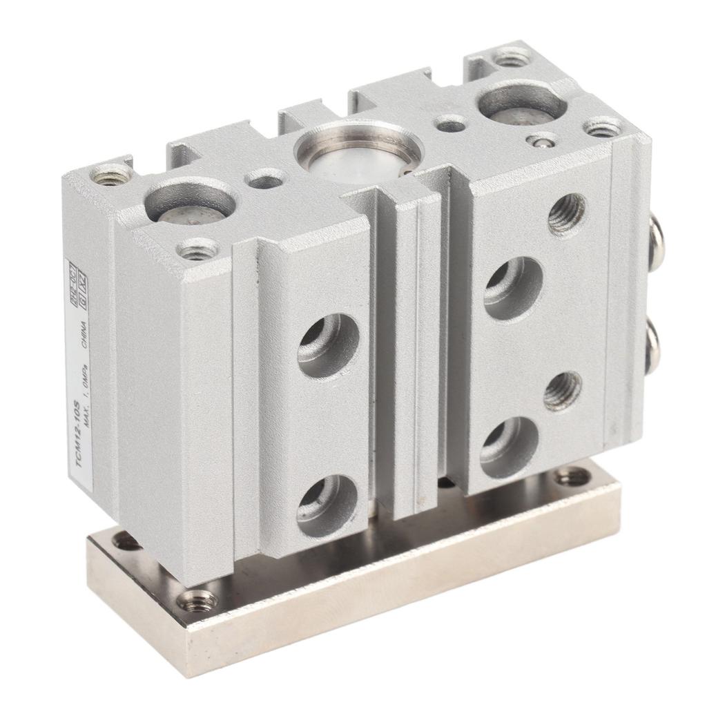 Пневматический цилиндр 3 поршневых штока 3 вала двойного действия 0,15?1.0 МПа TCM12 10S Аксессуар