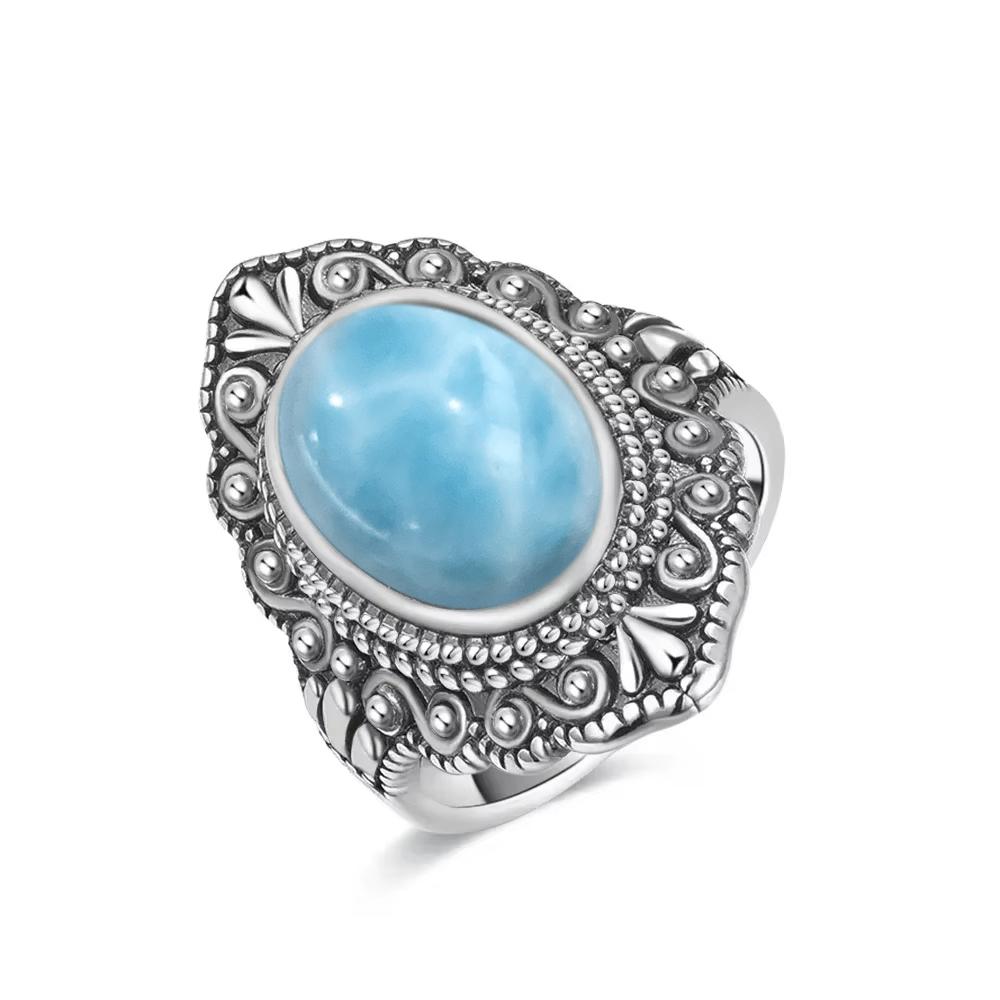 Винтажное Серебряное Кольцо Овальное Натуральный Лабрадорит Кольца На Палец Ретро Черный Оникс Тонкие Ювелирные Изделия Вечеринка Для Женщин Мужчин