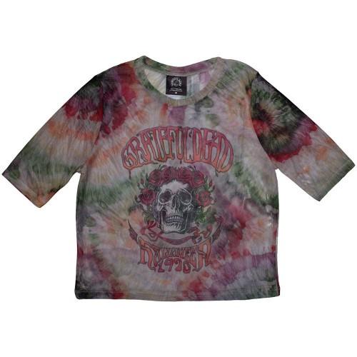Grateful Dead Womens/Ladies Stony Brook Bertha Crop Top