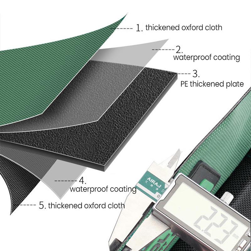 Сумка для хранения инструментов AIRAJ 13 дюймов большой вместимости с износостойкими множественными карманами для портативного хранения инструментов