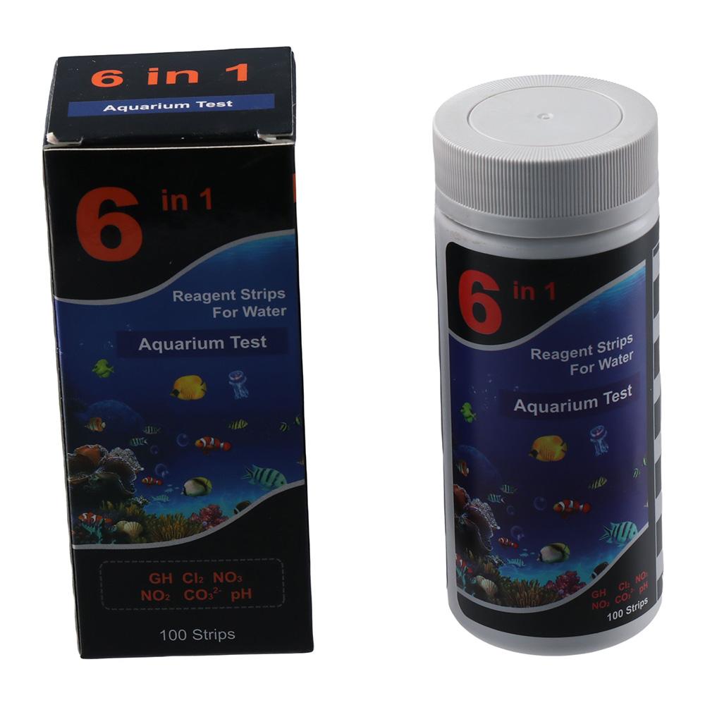 100ct PET Water Problems Testing Strips Testing of PH Hardness  Aquarium,fish Pond,swimming Pool