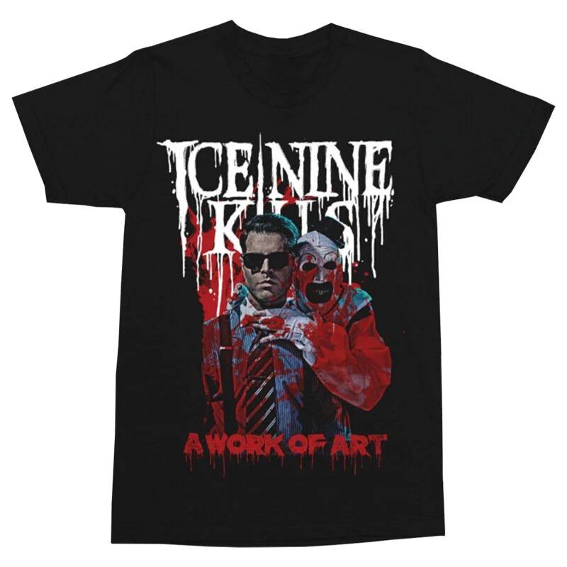 Ice Nine Kills Группа Произведение Искусства 100% Хлопок Футболка Мужские Футболки Топ S До 5XL 2F1477