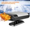 Car 12V Portable Electric Window Heater Heating Dryer   Fan Defroster Demister (Red)