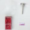 Razor with Long Handle Manual Double Edge Men Facial Razor for Daily