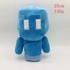 Minecraft Legend classic game doll plush toy square Little Blue Man Hammer Pig Lightning Longtooth monster Seven-headed monster