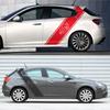 Usgm4 2 шт. Боковые наклейки на кузов автомобиля для Alfa Romeo Giulia Giulietta 159 156 MITO Stelvio 147 Sportiva Duetto GT Аксессуары для тюнинга