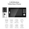2.4G 7 Inch LCD Monitor 140 Degree Wide Angle Wireless Intercom Video Doorbell 720P Video Door Phone