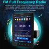 REAKOSOUND 9,5-дюймовый 1Din автомобильный радиоприемник Carplay Android Auto MP5 плеер зеркальная связь Bluetooth FM выдвижной сенсорный экран мультимедийный плеер