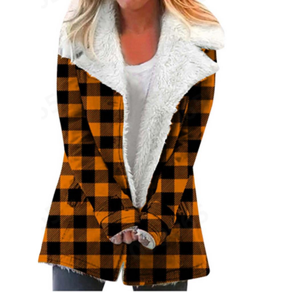 Женская повседневная модная свободная куртка с флисовым воротником и карманом, сохраняющая тепло