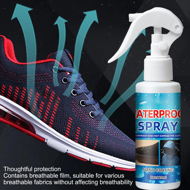 100/120ml Shoes Protector Spray Waterproof Spray For Shoes Long Lasting Nano Spray Rainproof Shoe Protector Spray for Sneakers