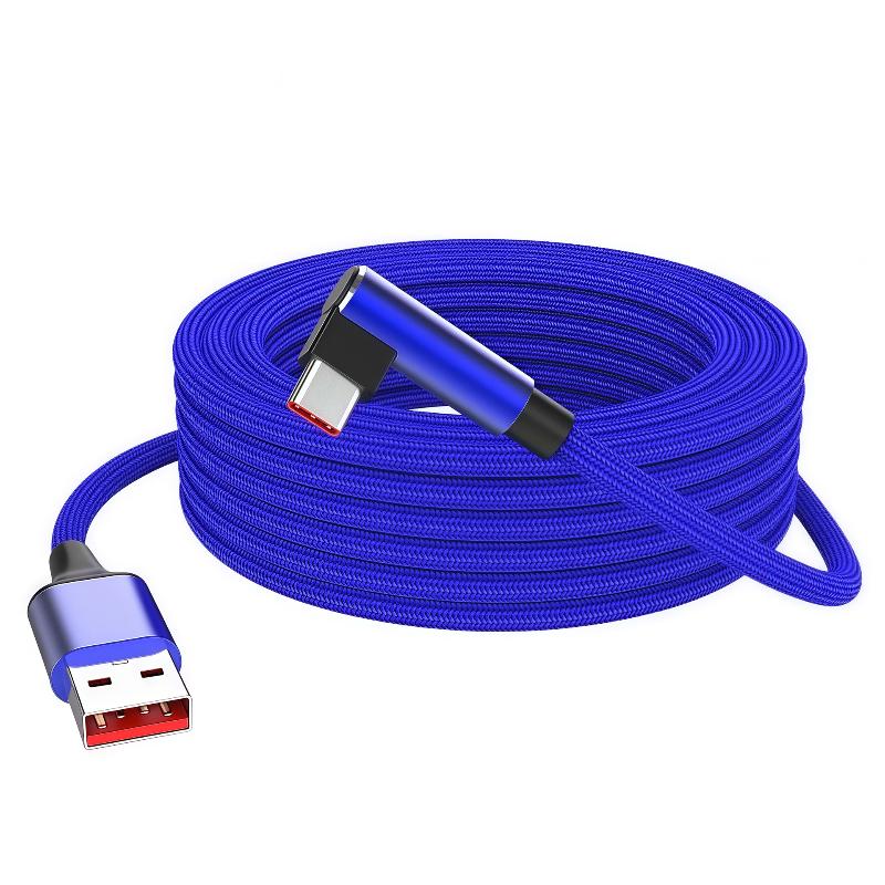 1 шт. 1/1,5/2 метра PD 60 Вт 6 А Быстрая зарядка Зарядный кабель USB-A на TYPE-C Угловой ДАННЫЕ 480 Мбит/с Для аксессуаров телефона