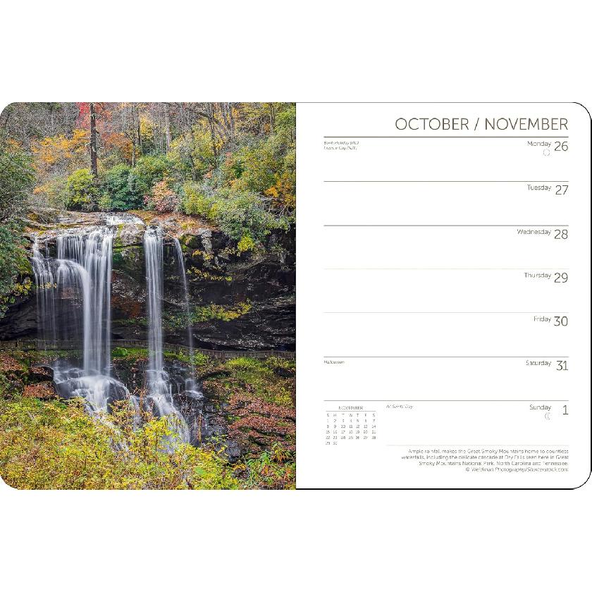 s National Parks Weekly Engagement Calendar 2026, 6.5" x 8.5" Spiral Bound