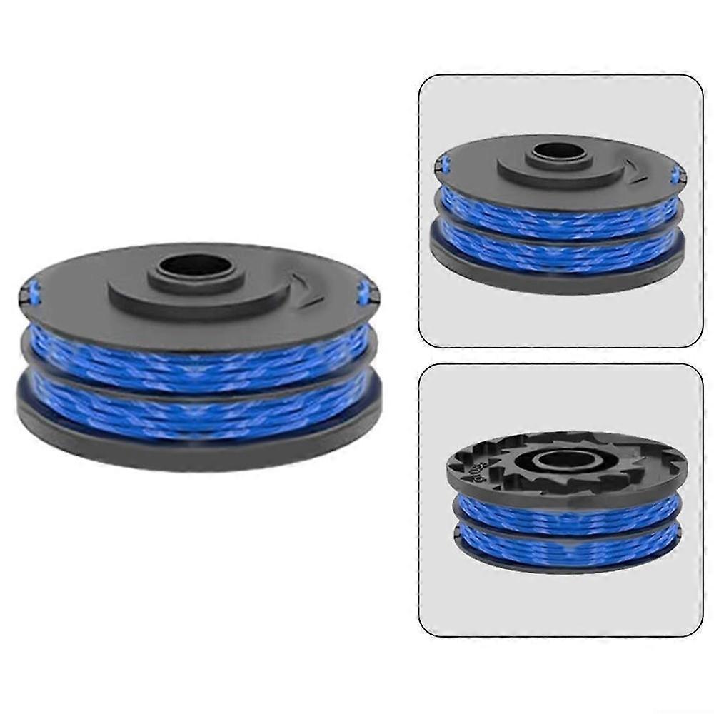 8Pcs RAC123 Lawn Mower Line Spool for Ryobi RLT6030 RLT5127 RLT5027 RLT4125 RLT4027 Grass Trimmer Re