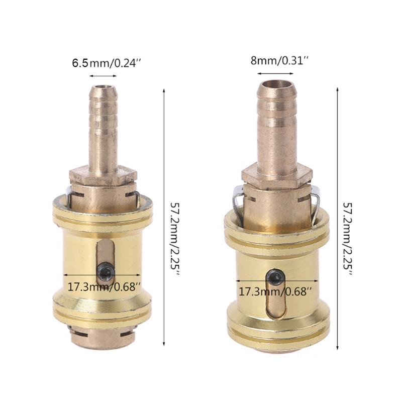 6.5/8mm Air Chuck Adapter Metal Car Tire Valve Clip Quick Connect Pump Nozzle Clamp Inflation Connector Tire Pump Accessories